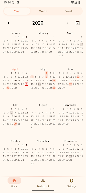 Jubilant: Birthday & Name Day Screenshot 2