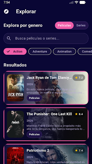 LuzCine: Peliculas y Series Screenshot 2