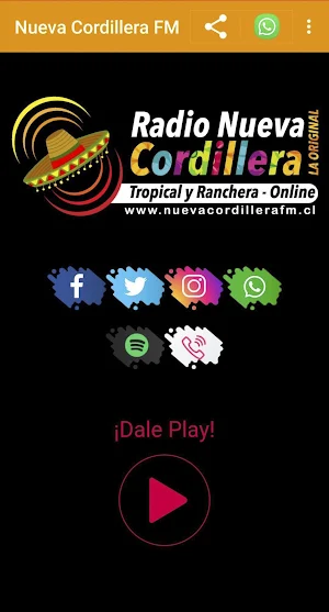 Radio Nueva Cordillera FM Screenshot 0