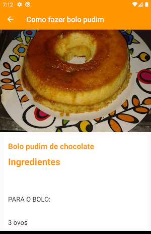 Como fazer bolo pudim Screenshot 2
