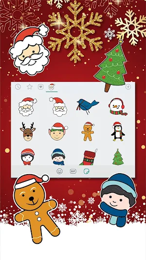 Merry Christmas Emoji Stickers Screenshot 3