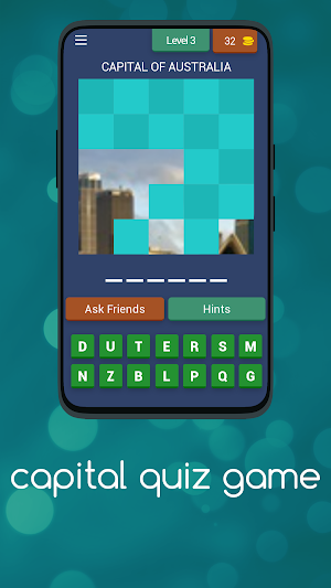Capital quiz game Screenshot 3