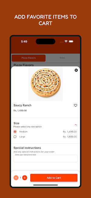 Pizzrella Screenshot 1