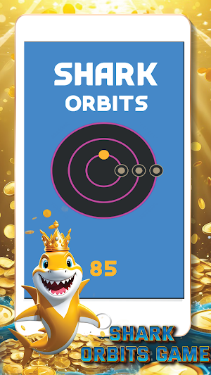 Shark Orbits Game Screenshot 0
