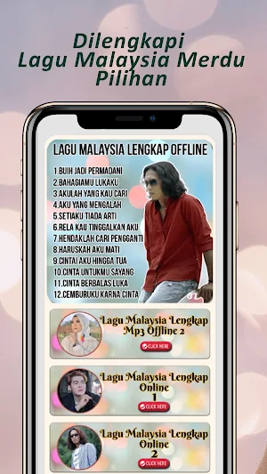 Lagu Malaysia Lengkap Mp3 Screenshot 2
