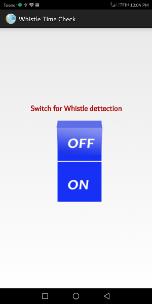 Whistle Time Check Screenshot 1