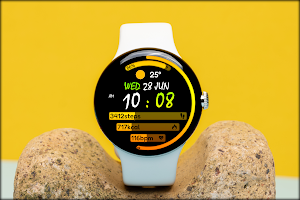 Digital LINER DHS22 Watch face Screenshot 1