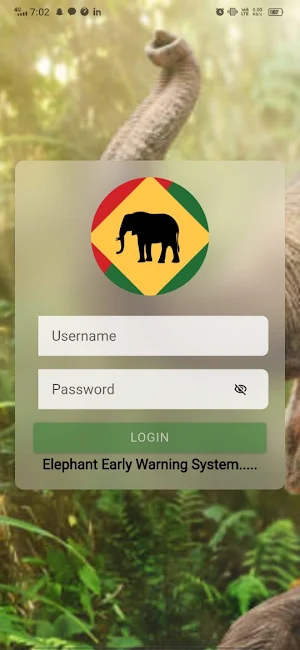 Elephent Early Warning System Screenshot 0