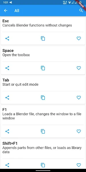 Blender shortcut keys Screenshot 3