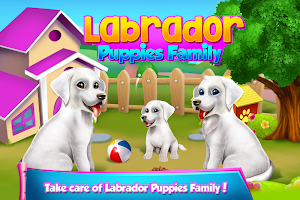 Labrador Puppies Family Screenshot 0