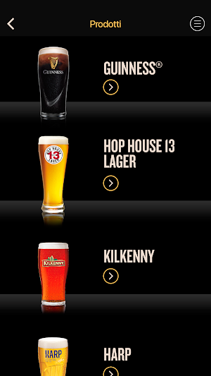 Guinness Italia Screenshot 1