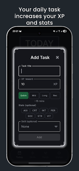 Leveling Screenshot 2