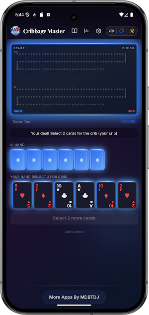 Cribbage Master Ai Pro 2026 Screenshot 1