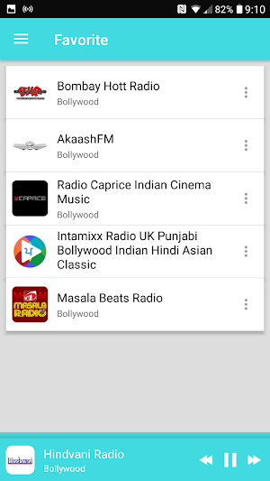Radio Bollywood music Screenshot 2