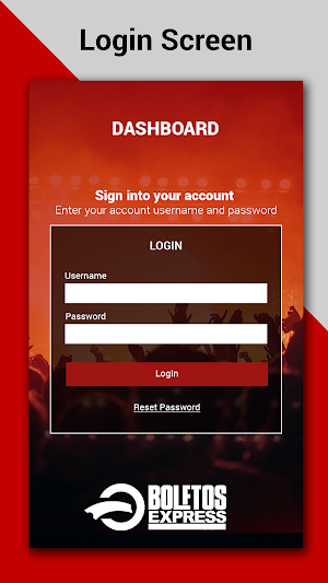 BoletosExpress Check-In Screenshot 0