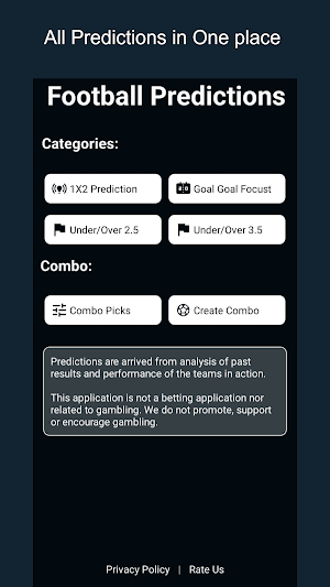 Football Predictions Screenshot 0