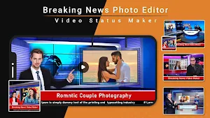 Breaking News Video Maker - Breaking Photos Maker Screenshot 3