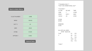 Dash 8 Q400 Performance Data Screenshot 1