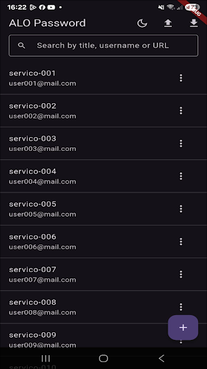 ALO Password Screenshot 1