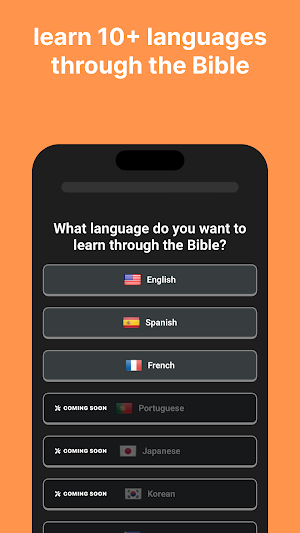 BibleLingua: Language Lessons Screenshot 0