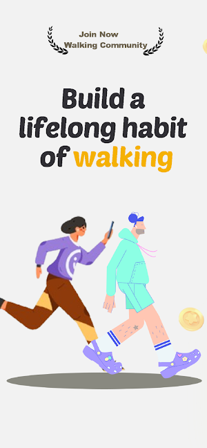 Walking Tracker: earn money Screenshot 0