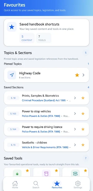 PS Officer Handbook Screenshot 2