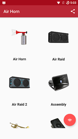 Air Horn - Siren Sounds Prank Screenshot 1