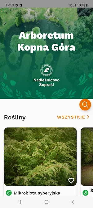Arboretum Kopna Góra Screenshot 0