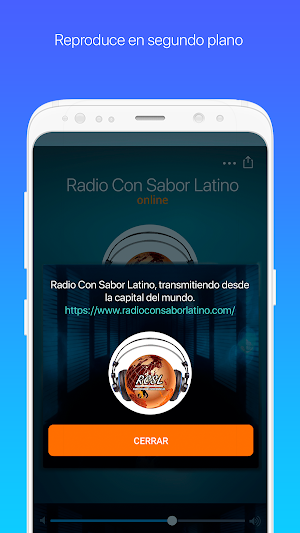 Radio Con Sabor Latino Screenshot 2