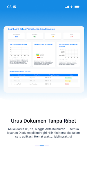 ADINDA – Apps Dukcapil Inhil Screenshot 1