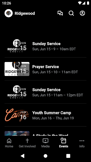 Ridgewood.Church Screenshot 3
