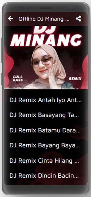 Dj Minang Offline Full Bass Screenshot 2