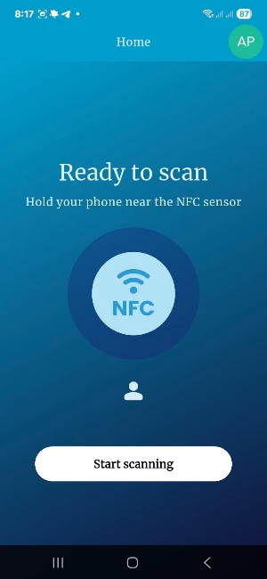 EMS Digital Badge Screenshot 2