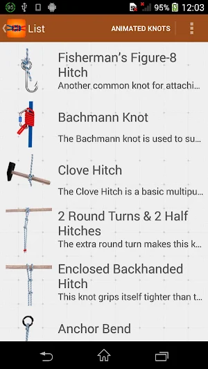 Knots — How to Tie Lite Screenshot 2