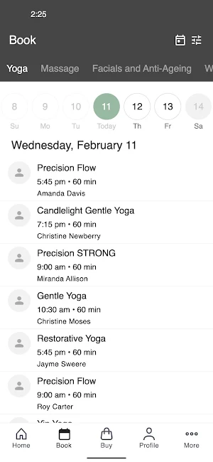 Precision Wellness SGF Screenshot 1