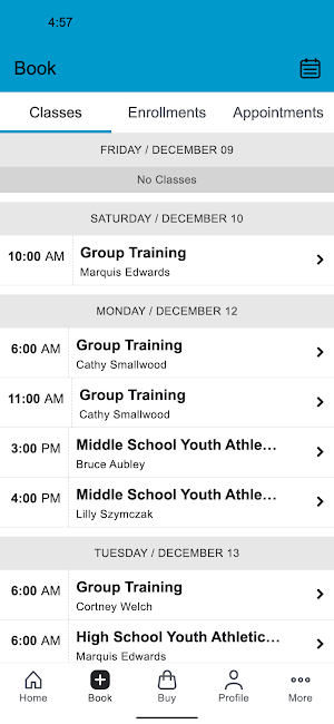 Momentum Fit Incorporated Screenshot 1