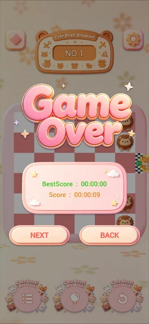 Cute Beast Breakout Screenshot 3