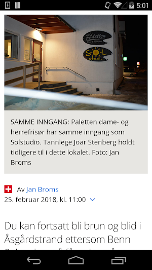Gjengangeren.no Screenshot 1