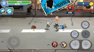Stickman Warrior Zombie Killer Screenshot 1
