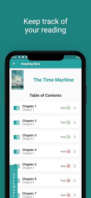 The Time Machine - Book Screenshot 2