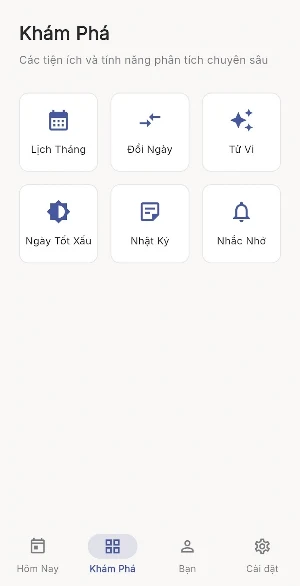 Lịch Âm Dương 2026 - Clarity Screenshot 1
