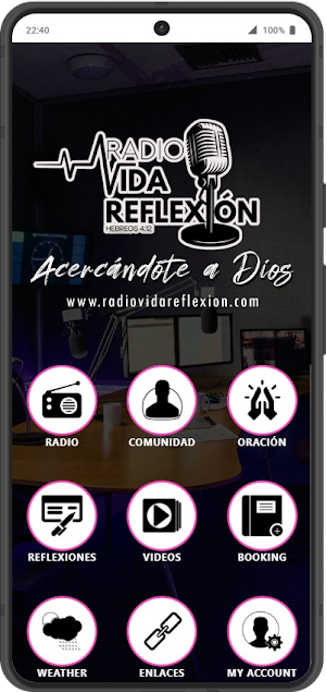 Radio Vida Reflexión Screenshot 0
