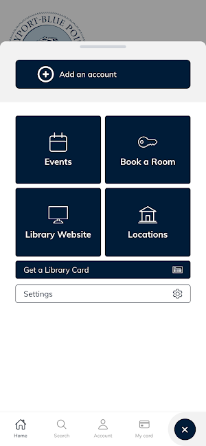 Bayport-Blue Point Library Screenshot 1