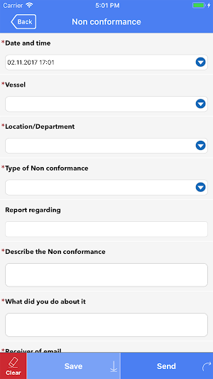 Odfjell HSEQ Reports Screenshot 3