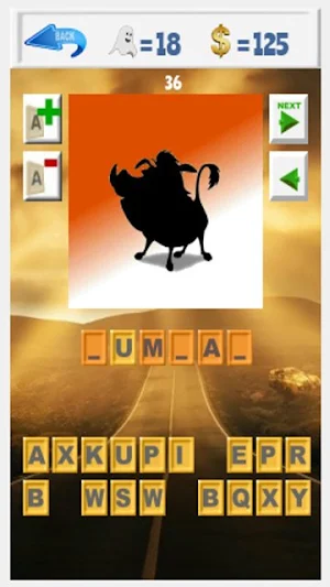 Guess the Character Screenshot 1