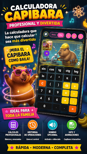 Calculadora Capibara Pro Free Screenshot 0