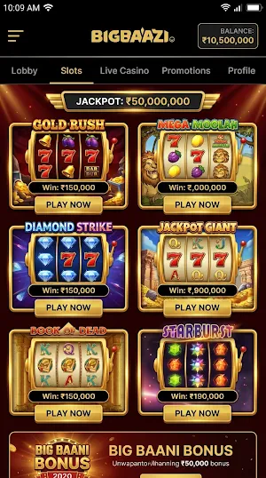 Big Baazi Casino Screenshot 0