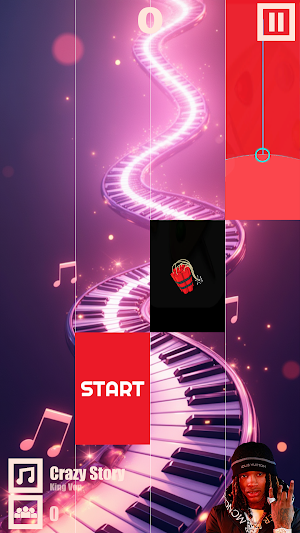 Piano Music King Von Game Screenshot 2