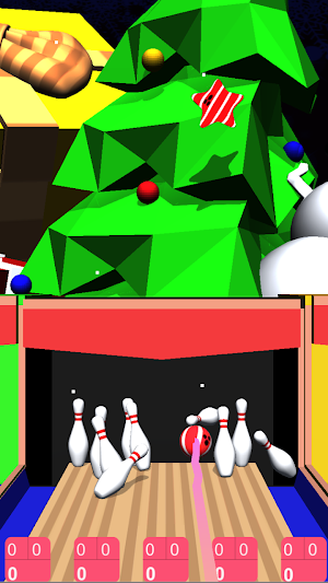 Christmas Bowling 3D Screenshot 1