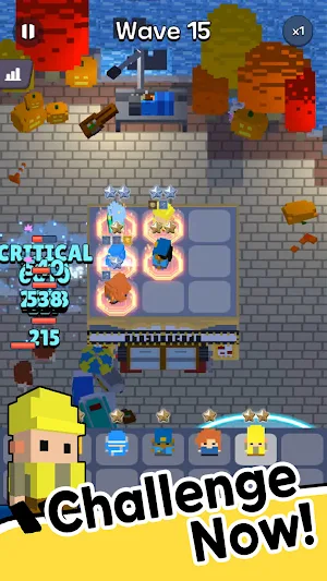 Roof Defense: Merge & Survive Screenshot 0